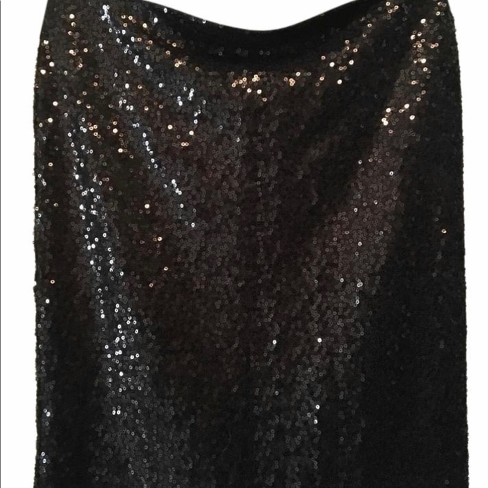 Karen Kane sequined pencil skirt SZ L